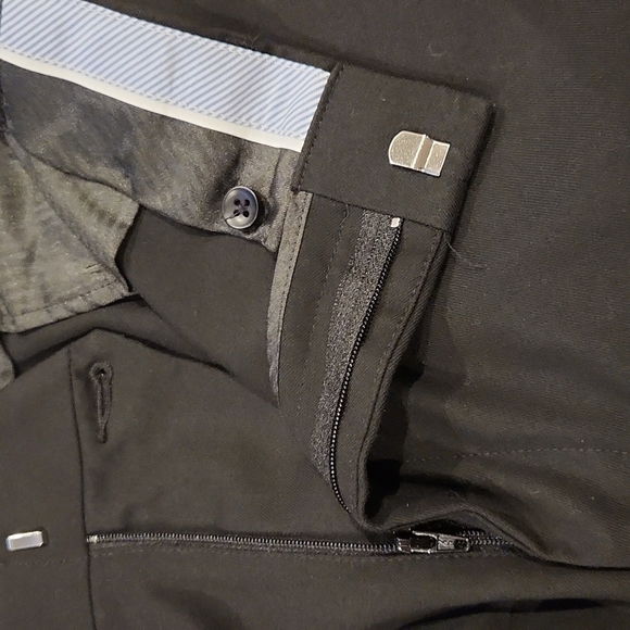 J.M. Haggar Black Classic Fit Dress Pants - Picture 8 of 8